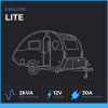 EXPLORE LITE 12V 30A TOW BEHIND CAMPER WIRING KIT