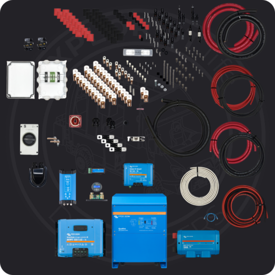 30A Motorhome Electrical System Wiring Kit - 5k Inverter
