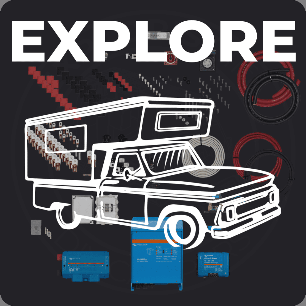 30A Truck Camper Electrical System Wiring Kit 3k Inverter