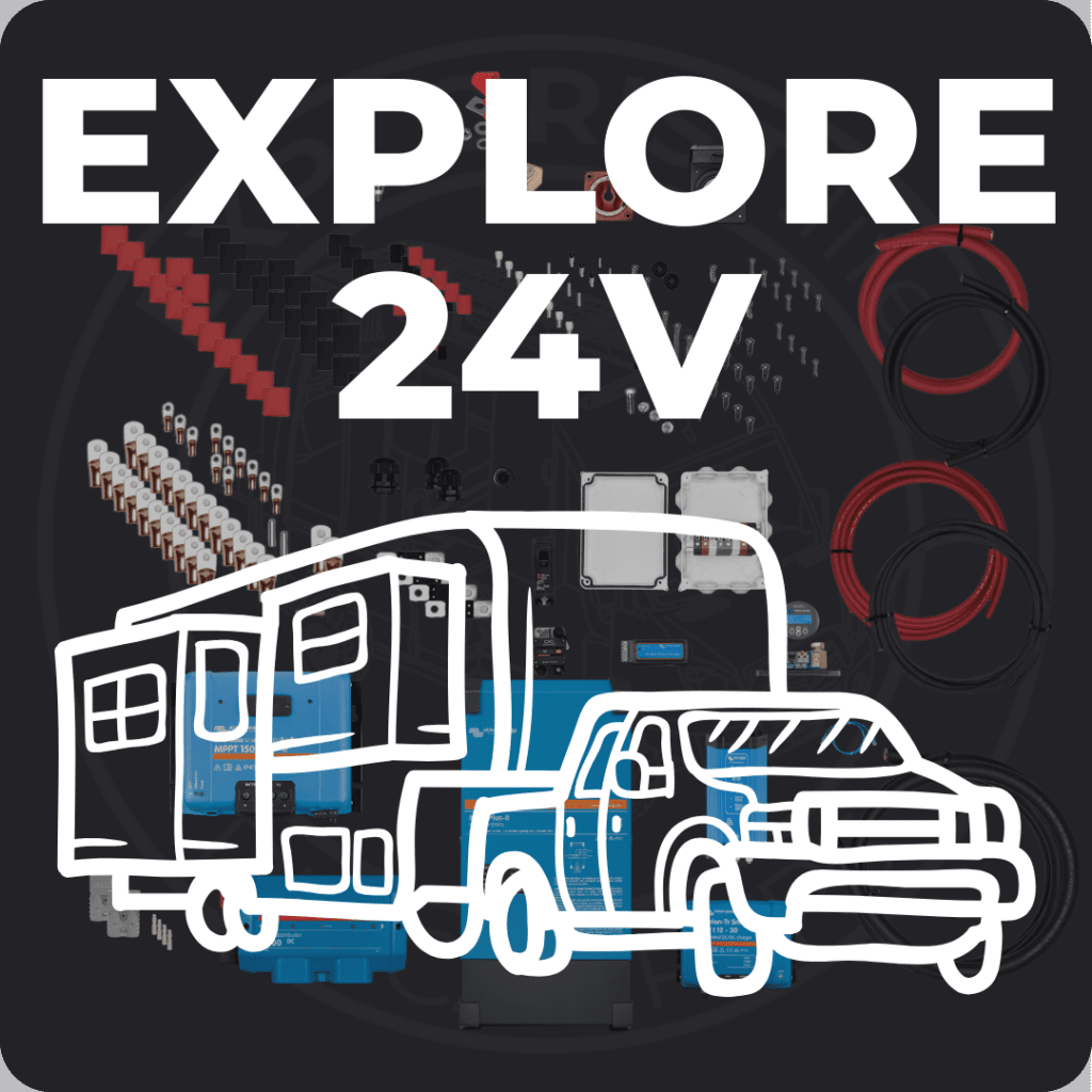 50A Camper Electrical System Wiring Kit24V 3k Inverter