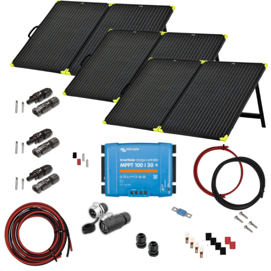 600W 24V Battery Bank Ground Deploy Kit