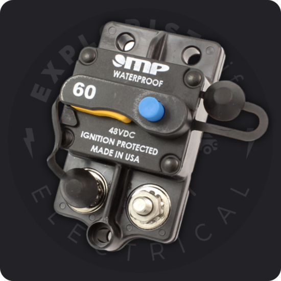 60A DC Circuit Breaker (Surface Mount)