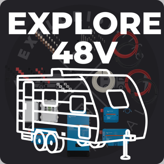 EXPLORE 48V 30A TOW BEHIND CAMPER WIRING KIT