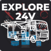 EXPLORE 50A MOTORHOME 24V WIRING KIT
