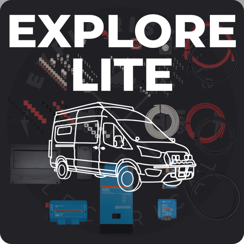 Camper Van Electrical System Wiring Kit - 2k Inverter