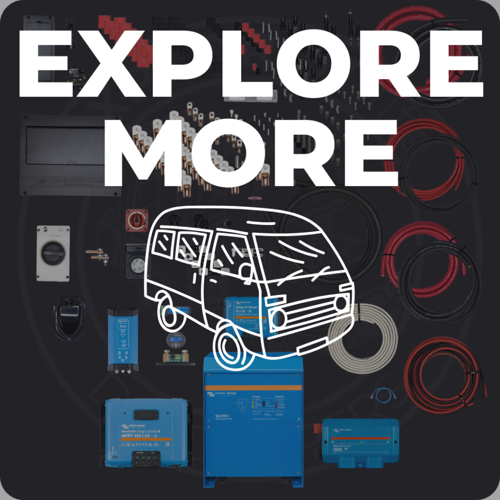 Camper Van Electrical System Wiring Kit 5k Inverter
