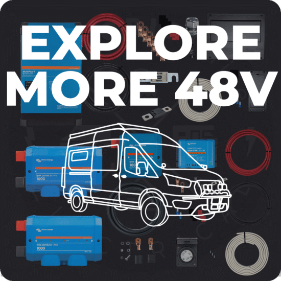 Wiring kit for 48V van with Victron Multiplus-II 48/5000/75-90 120V