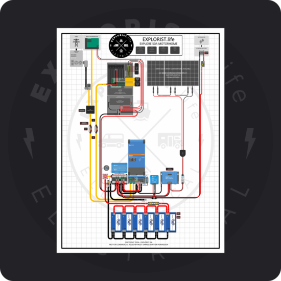 EXPLORIST-life - EXPLORE 50A MOTORHOME WIRING DIAGRAM - 3K INVERTER CHARGER