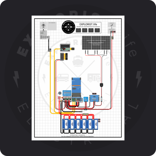 EXPLORIST-life - EXPLORE 50A VAN-EXPEDITION TRUCK-SKOOLIE 3K INVERTER CHARGER