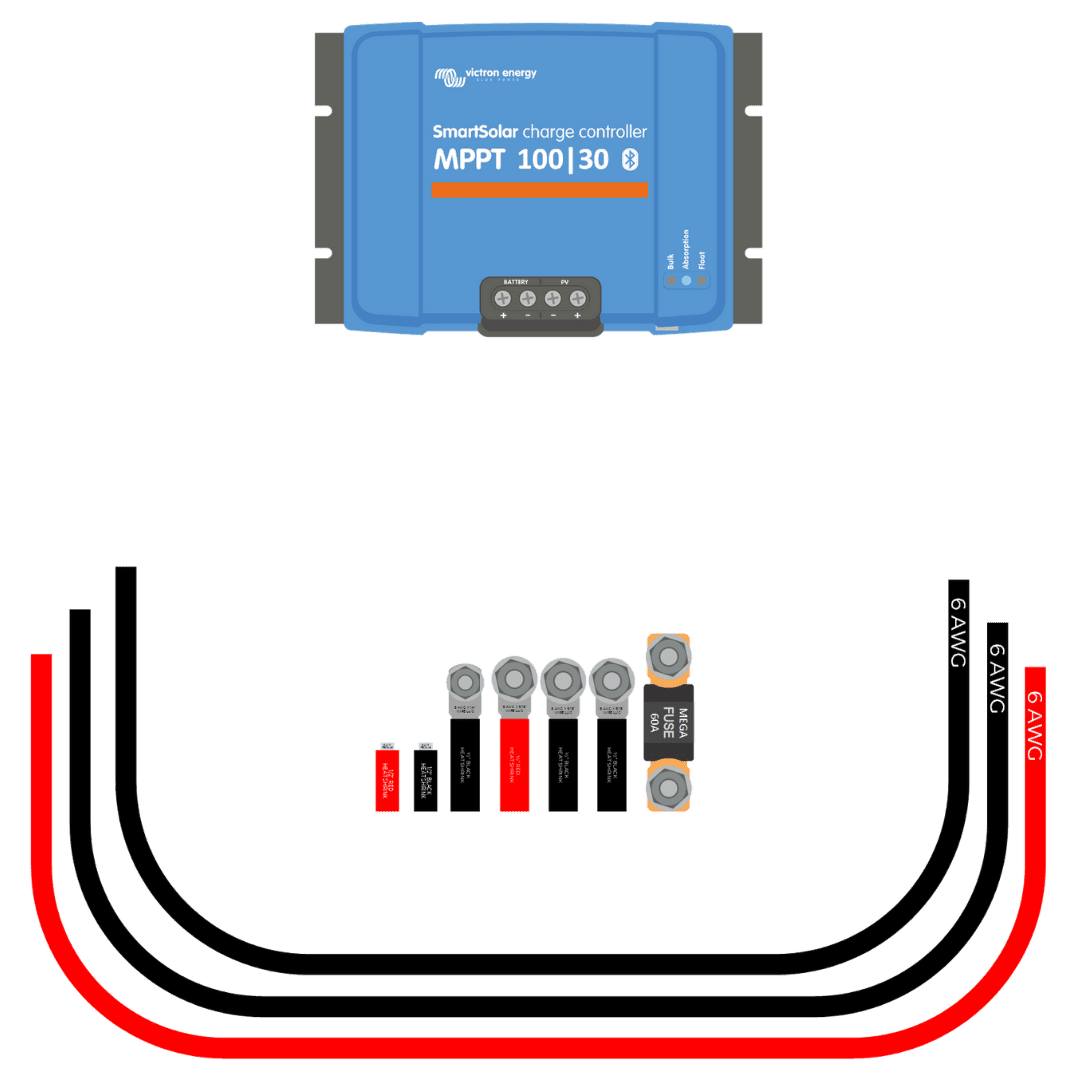 Victron SmartSolar MPPT 10030 Wiring Kit - EXPLORIST.life