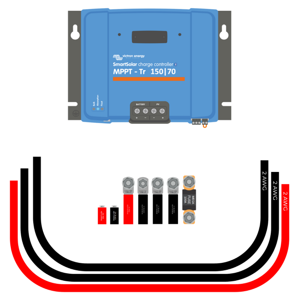 Victron SmartSolar MPPT 150|70 Wiring Kit - EXPLORIST.life