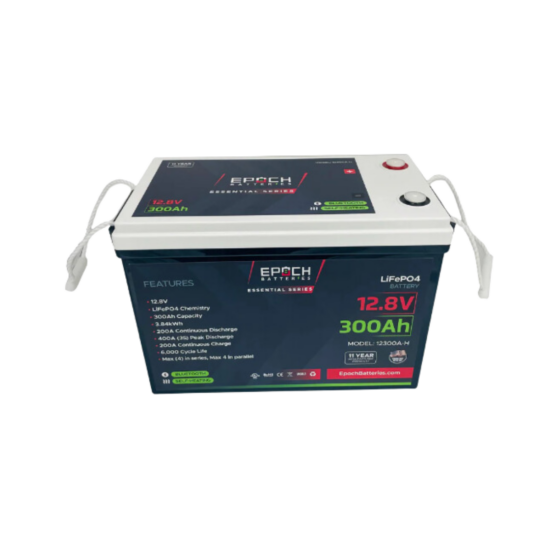 Epoch 12V 300Ah LiFePO4 Battery