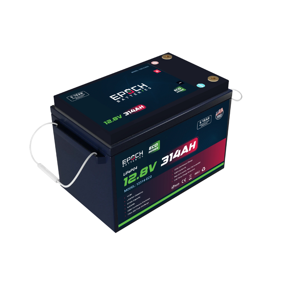 Epoch 12V 314Ah Eco Series LiFePO4 Battery