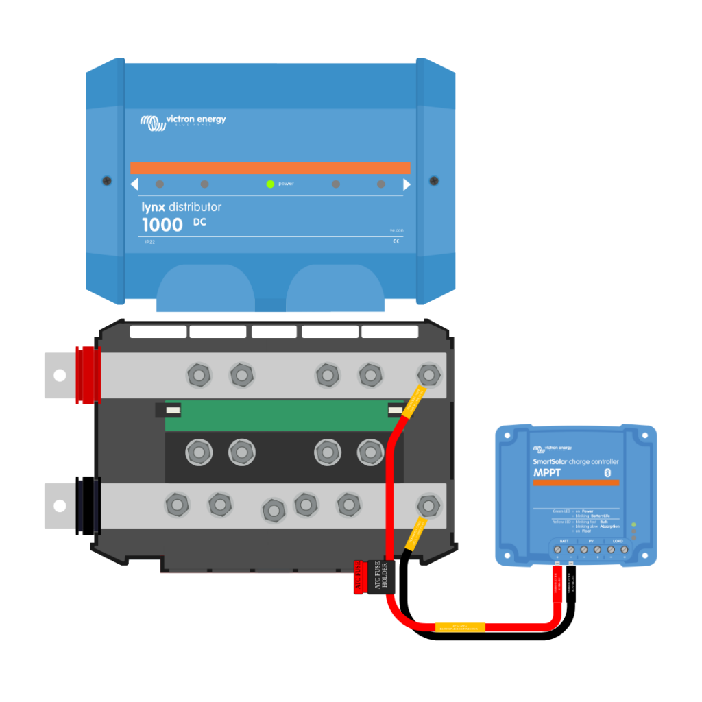 MPPT Charge Controller with Inline Fuse