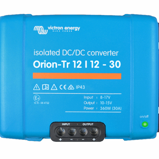 Victron Orion-Tr 12/12-30A (360W) Isolated DC-DC Converter (Open Box/Refurbished)