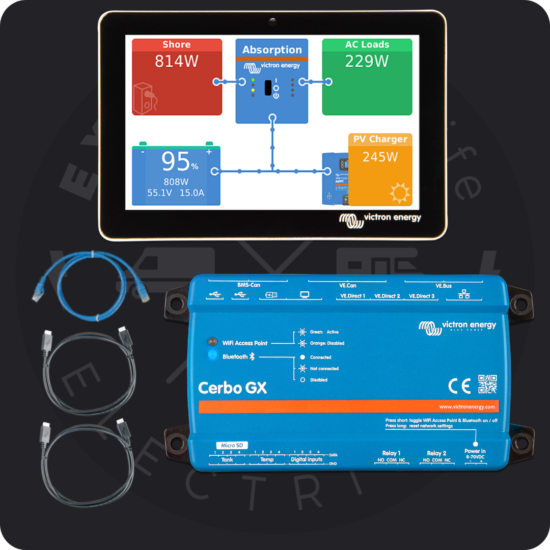 Optional Cerbo GX Monitoring