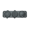 PowerWerx Three Hole Panel Mounting Plate