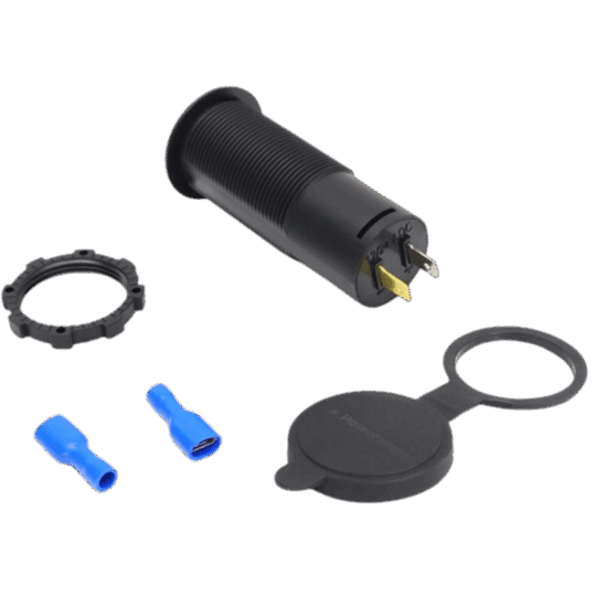 Powerwerx Panel Mount Combination USB QC3.0 and USB Type-C QC4.0 75W Fast Device Charger