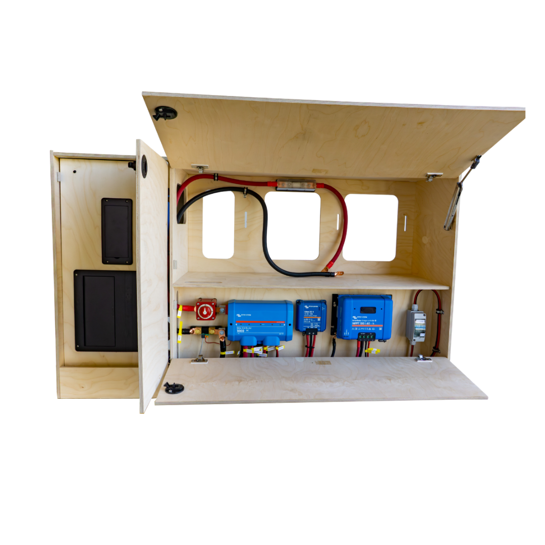 READY NOW! EXPLORE 3kVA Natural Plywood Pre-Assembled Power System