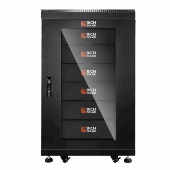 Rich Solar Battery Server Rack for ALPHA 5 PRO