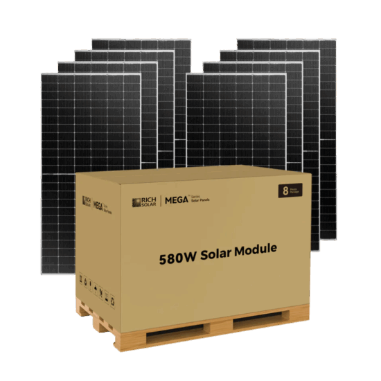 Rich Solar Mega 580 Watt Bifacial Solar Panels