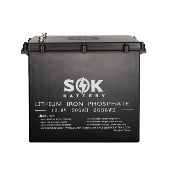 SOK 12V 206Ah LiFePO4 Battery PH (2)