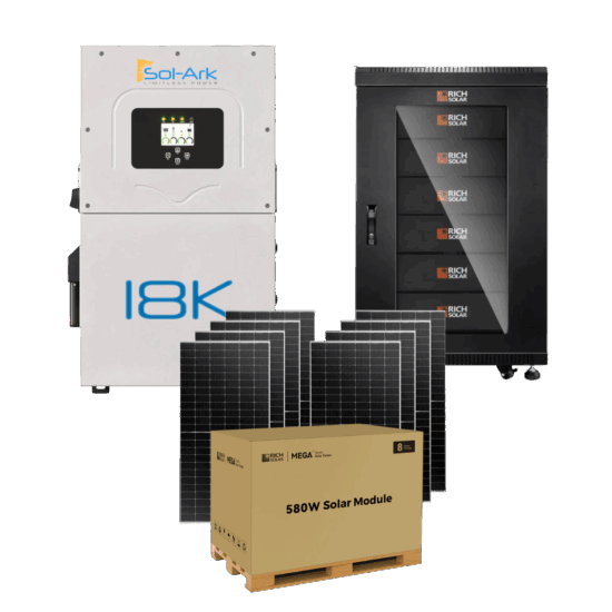 SOL-ARK 18K Whole Home Solar System