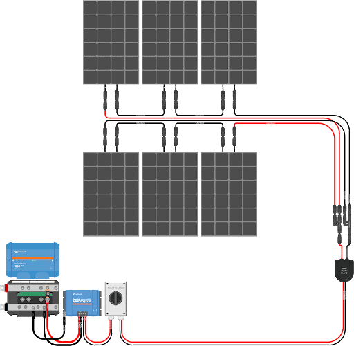 Solar Array 3S2P