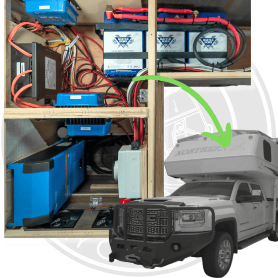 30A OEM Truck Camper Electrical Upgrade