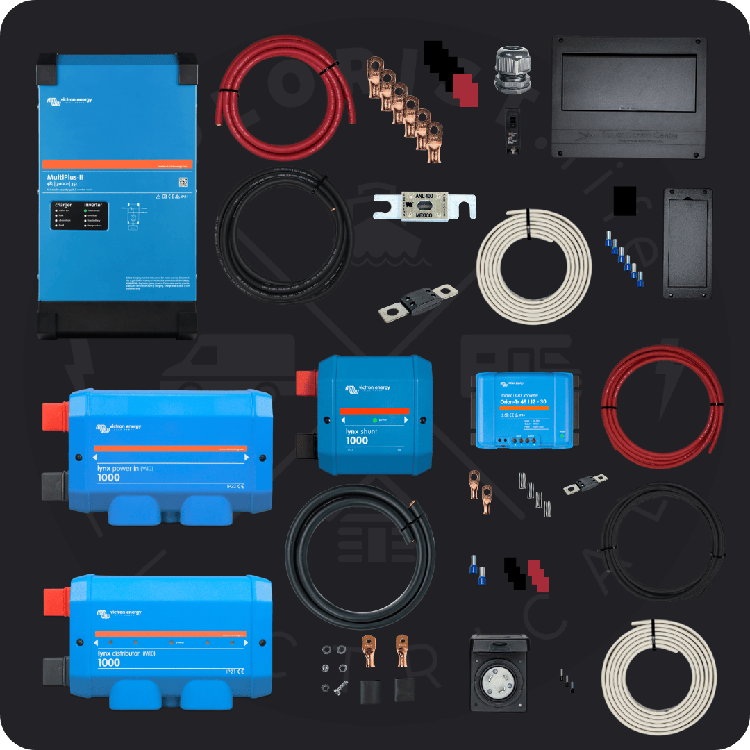 Wiring kit for 48V van with Victron Multiplus-II 48/3000/35-50 120V