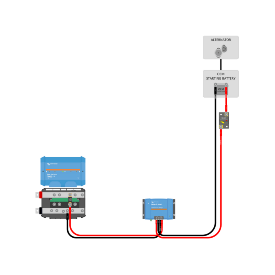 Victron Orion-TR Smart 12-12-30 DC to DC Charger Wiring Kit
