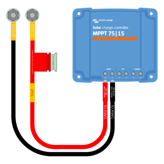 Victron SmartSolar MPPT 75|15 Wiring Kit